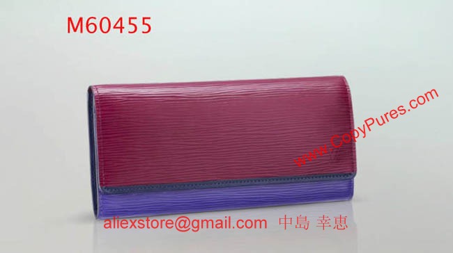 LOUIS VUITTON ルイヴィトン エピ　ポルトフォイユ・フロールM60393/M60394/M60395/M60455